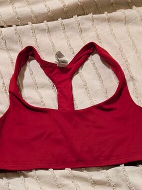 ALO Yoga Red Racerback Sports Bra